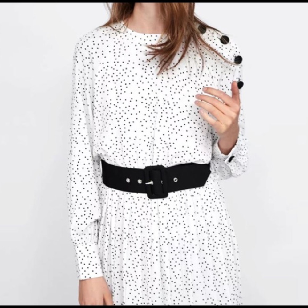 Vintage Style Polka Dot Maxi Dress Free Size